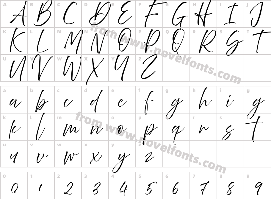 Abovethe Beyond ScriptCharacter Map