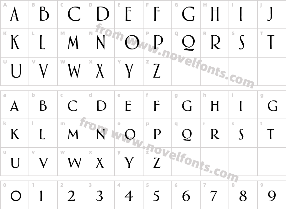 Aphasia BTCharacter Map