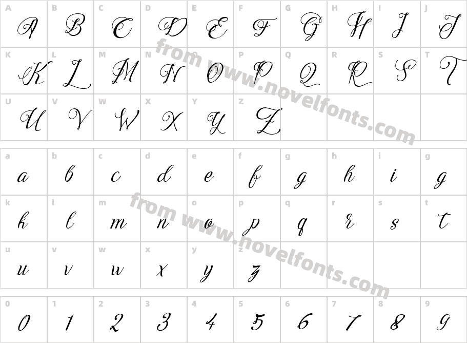 AdorabelleslantCharacter Map