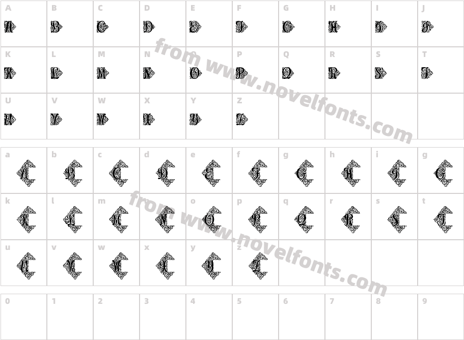Adorn DuoCharacter Map