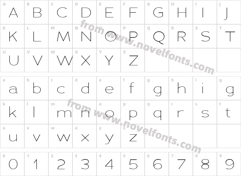 Adrianna Extended ThinCharacter Map