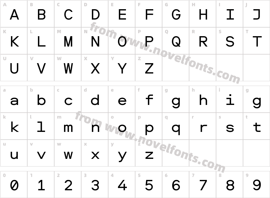 Aeroport MonoCharacter Map