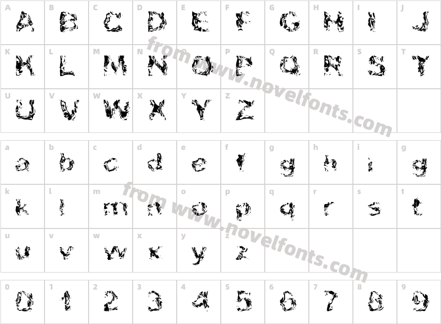 ApokalyptoCharacter Map