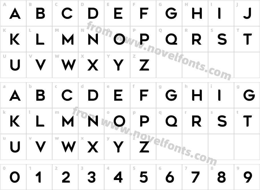 Agenor RegularCharacter Map