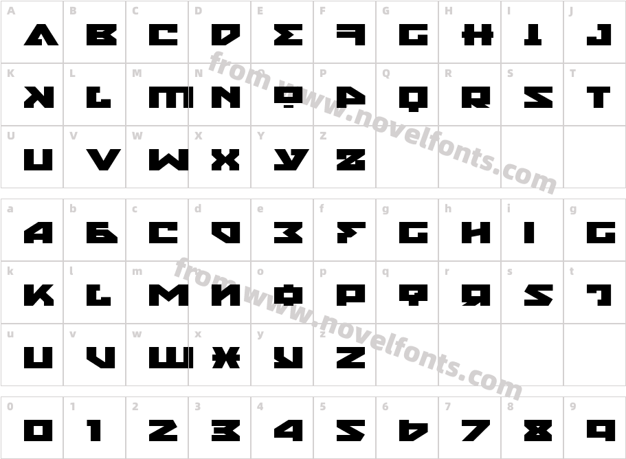 Nyet Extra-ExpandedCharacter Map