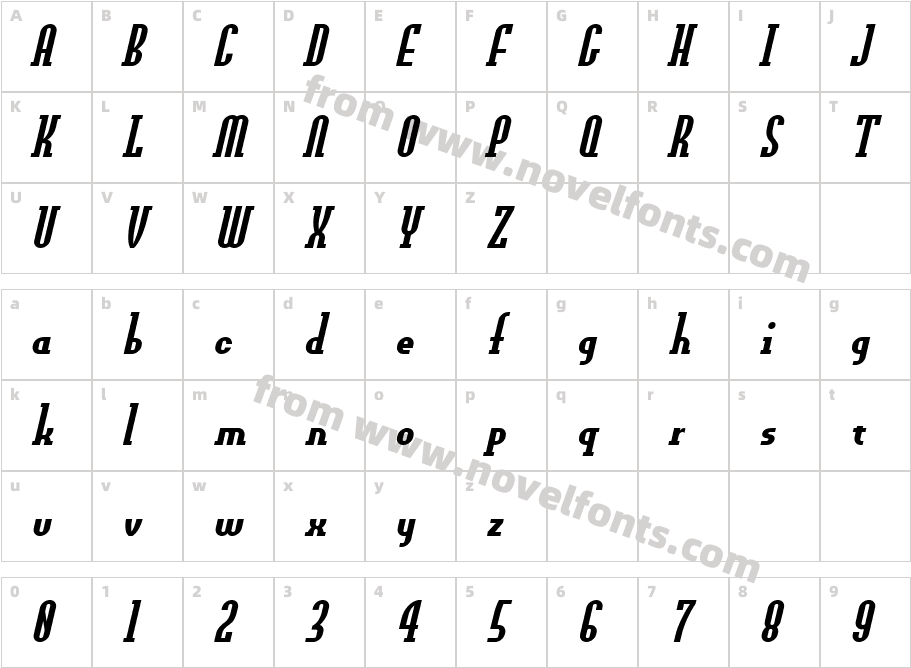 OLDNEW SliderCharacter Map