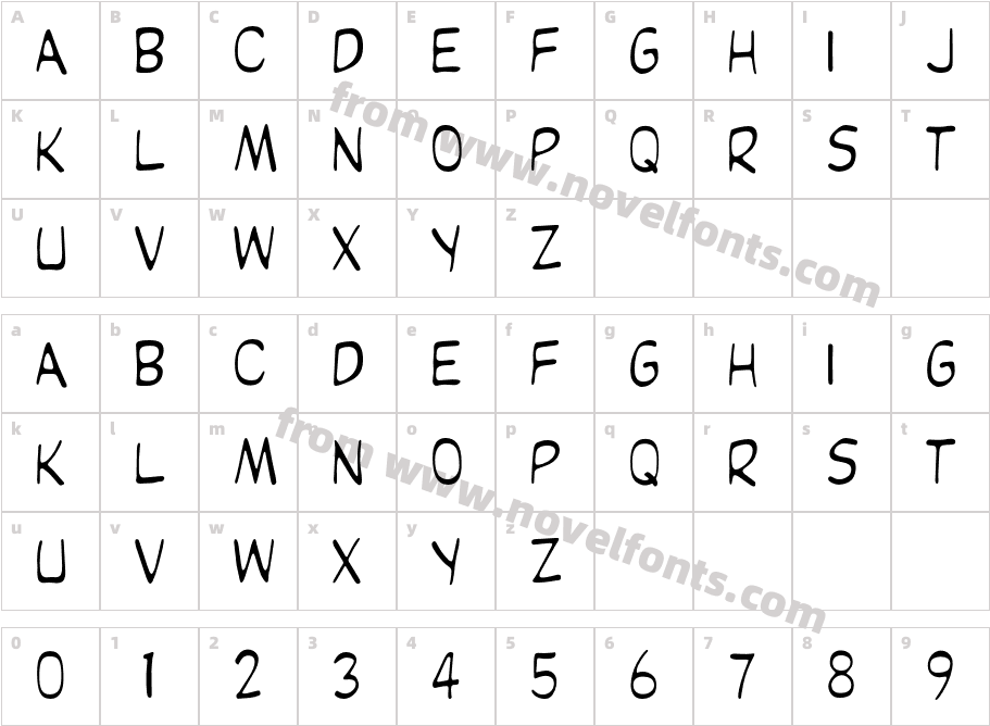 OPTIKartoonCharacter Map