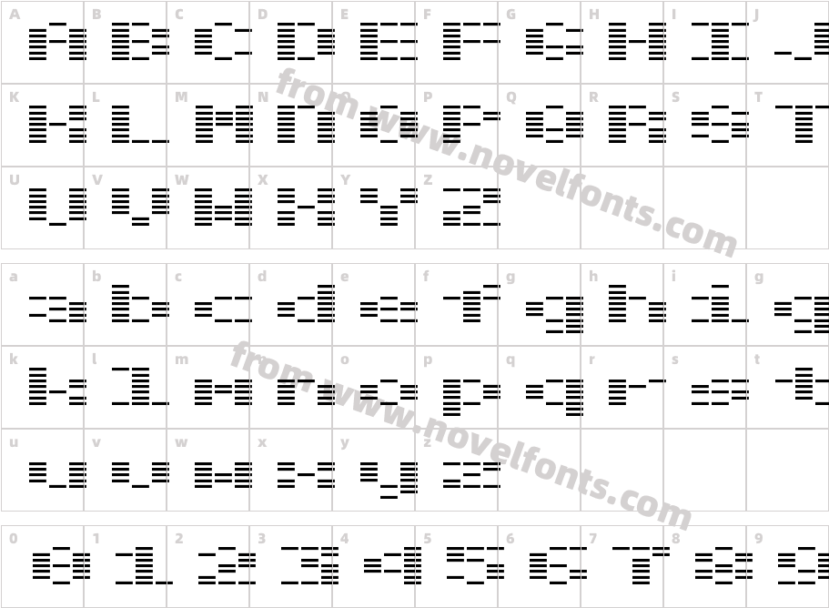 OTO chouhaCharacter Map