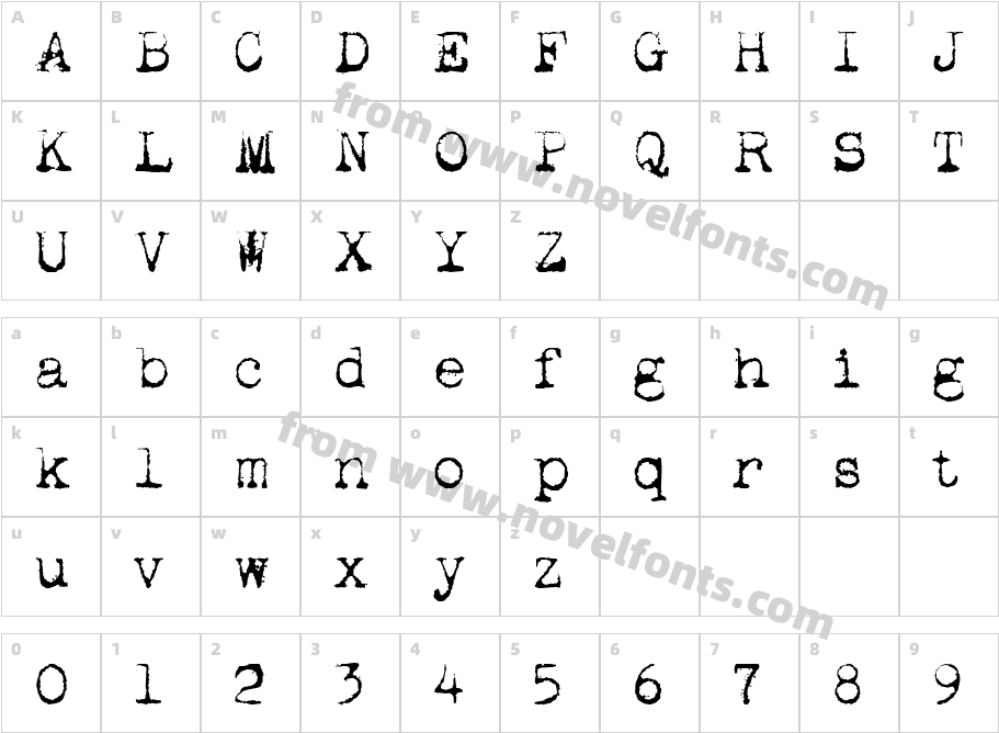 ApoplexCharacter Map