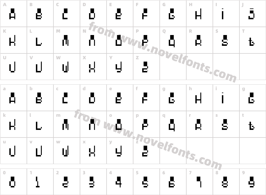 Oddessey 1000Character Map