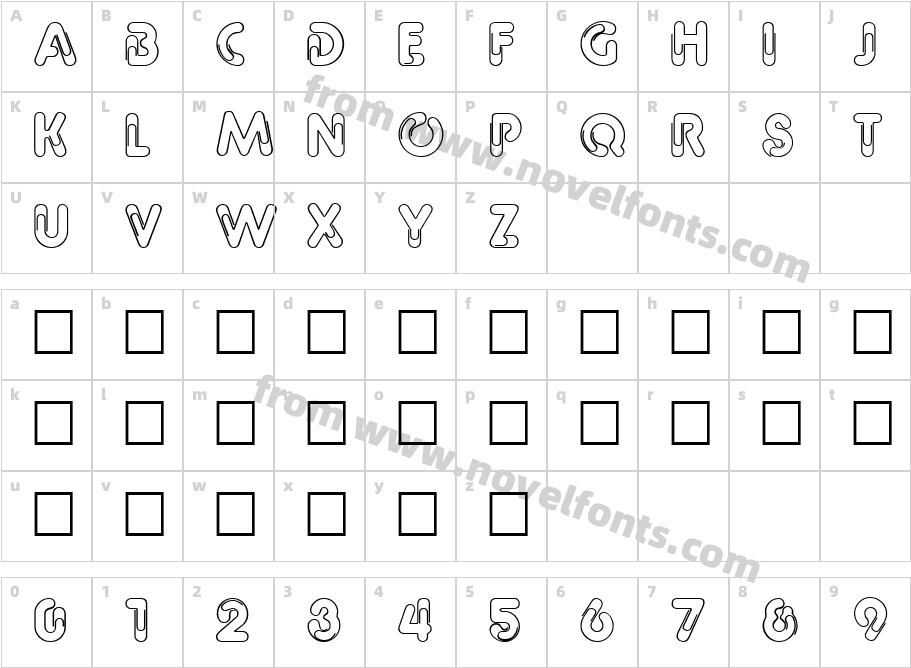 OfficeCharacter Map