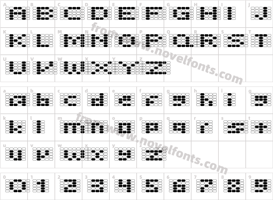 OffonCharacter Map