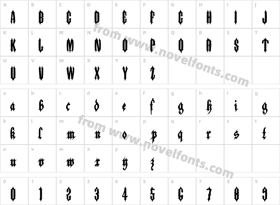 Applesauce08Character Map