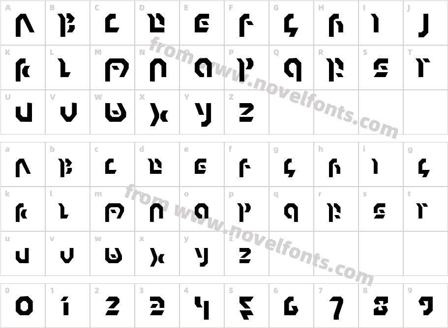 Omnicron NormalCharacter Map