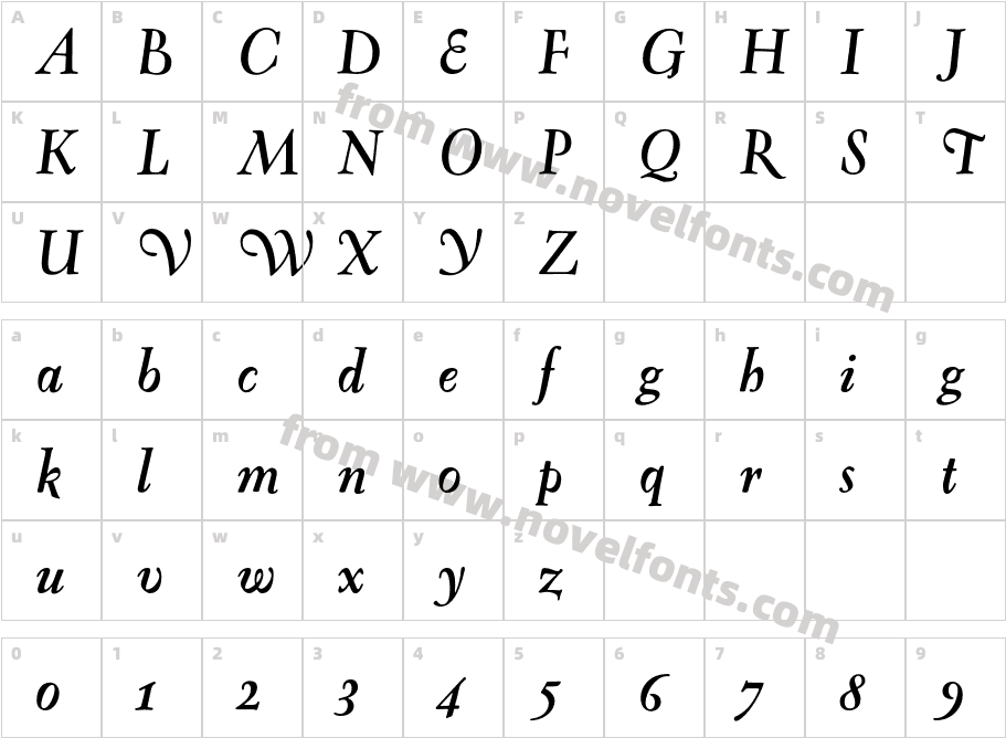 Oneleigh-BoldItalicCharacter Map