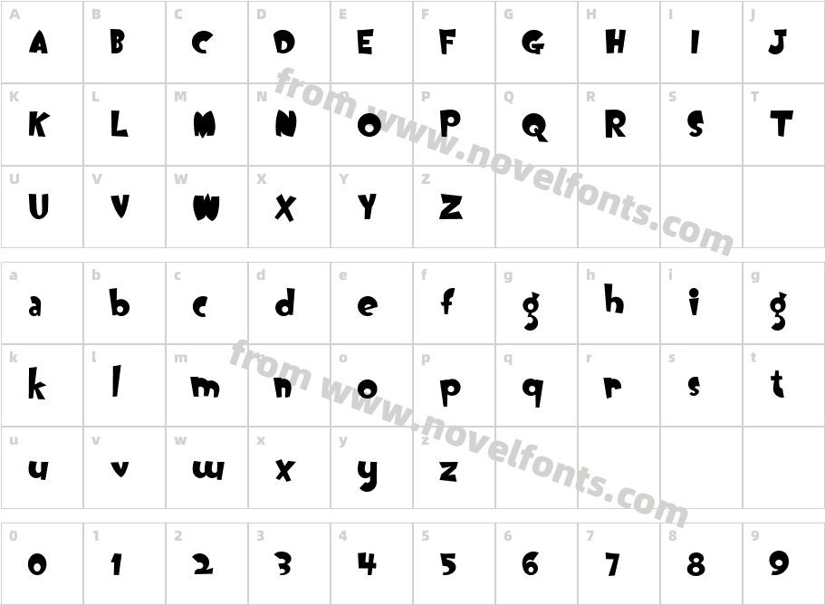 Oogie BoogieCharacter Map