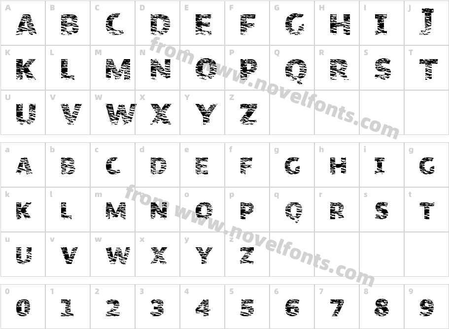 OrganicNatureCharacter Map