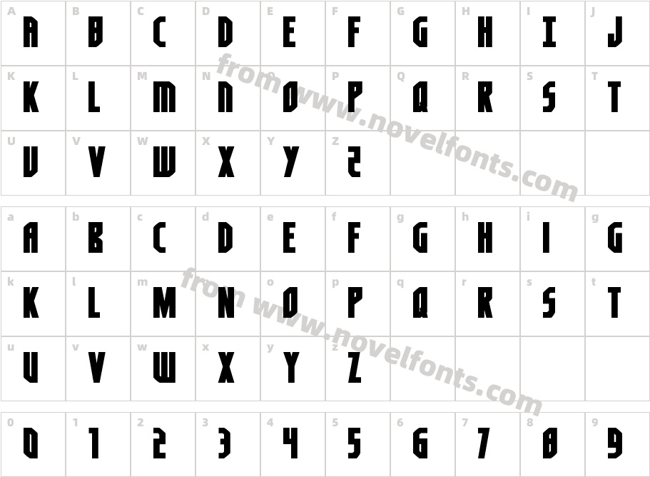 Orion Prime WideCharacter Map