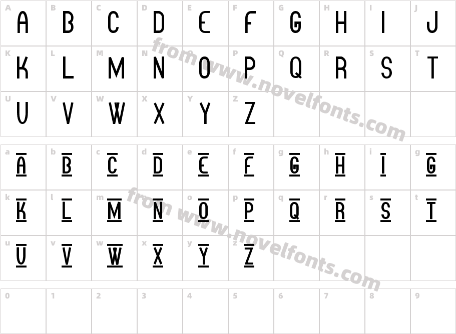 Otra Mas stfCharacter Map