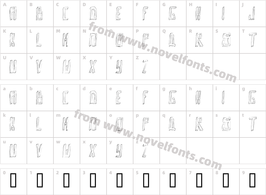 OuttadaboxCharacter Map