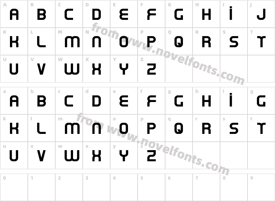 OxinCharacter Map