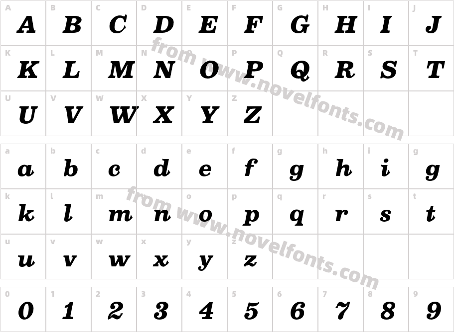 Oxtail BlackCharacter Map