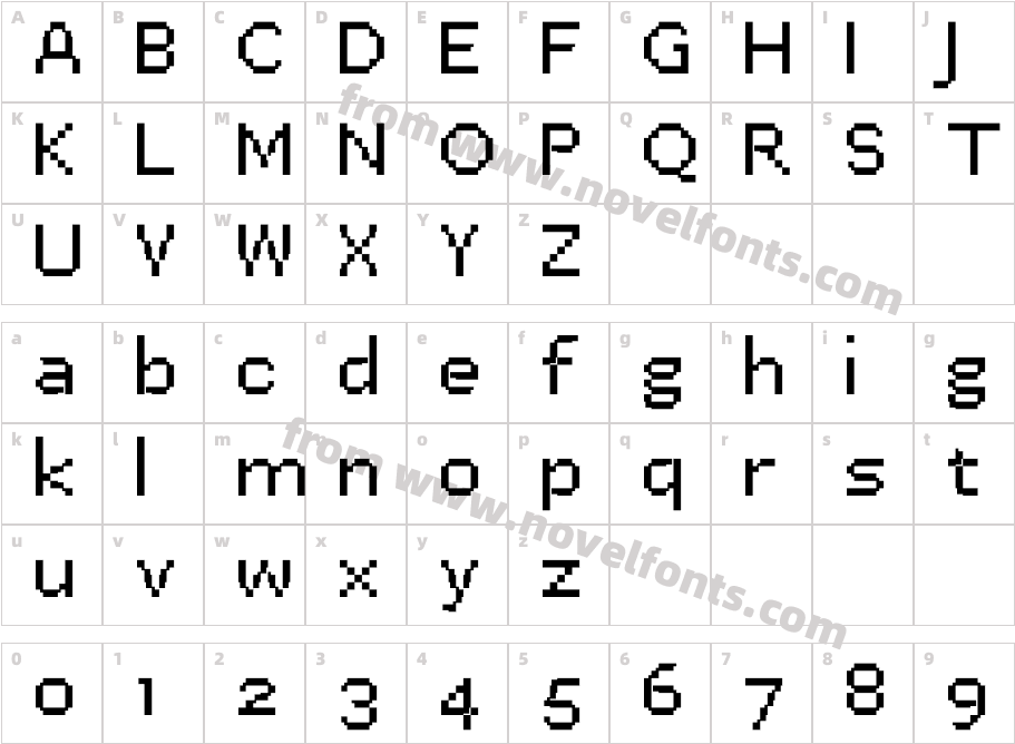 PF Easta SevenCharacter Map