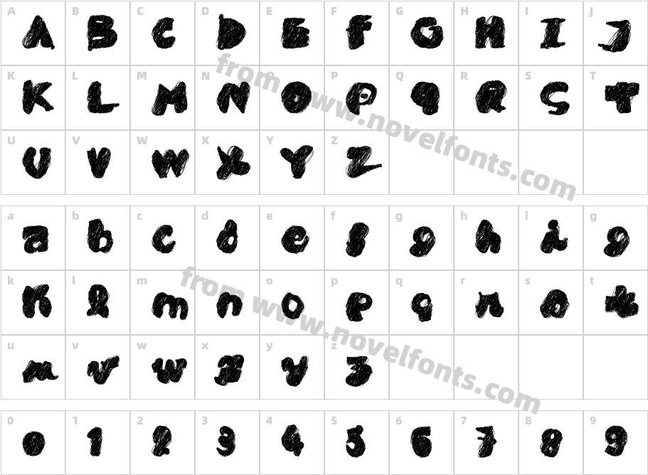 PK CoBrACharacter Map