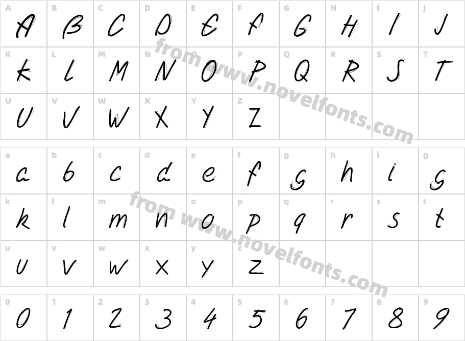 PWDoubleScriptCharacter Map