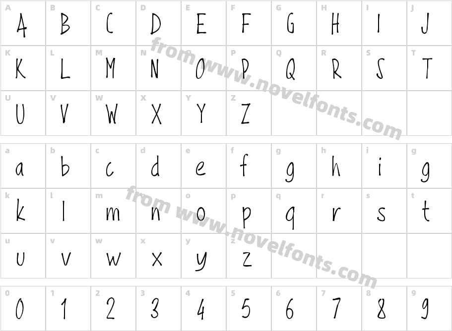 PWFineCharacter Map