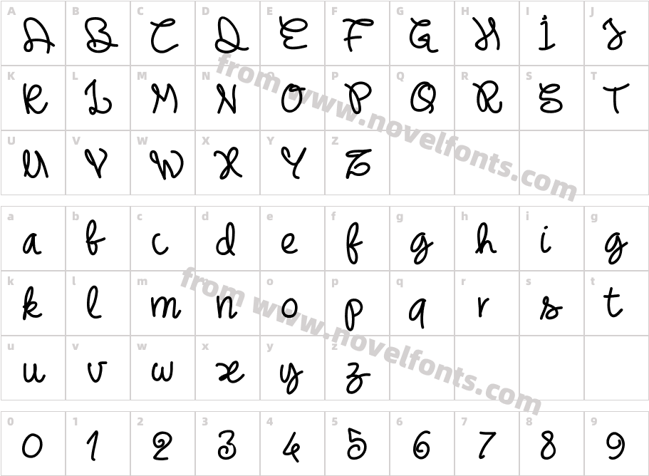 PWNoodleThingCharacter Map