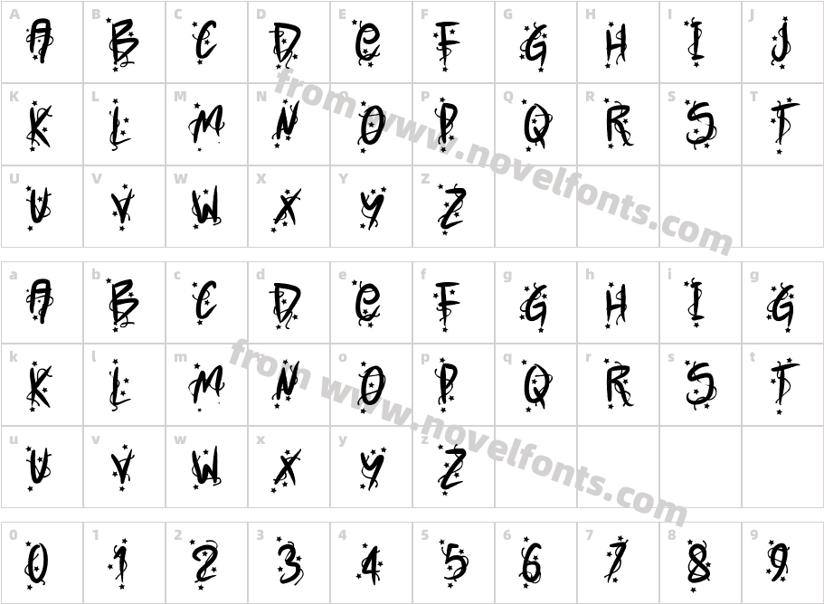 PWXmas2015Character Map