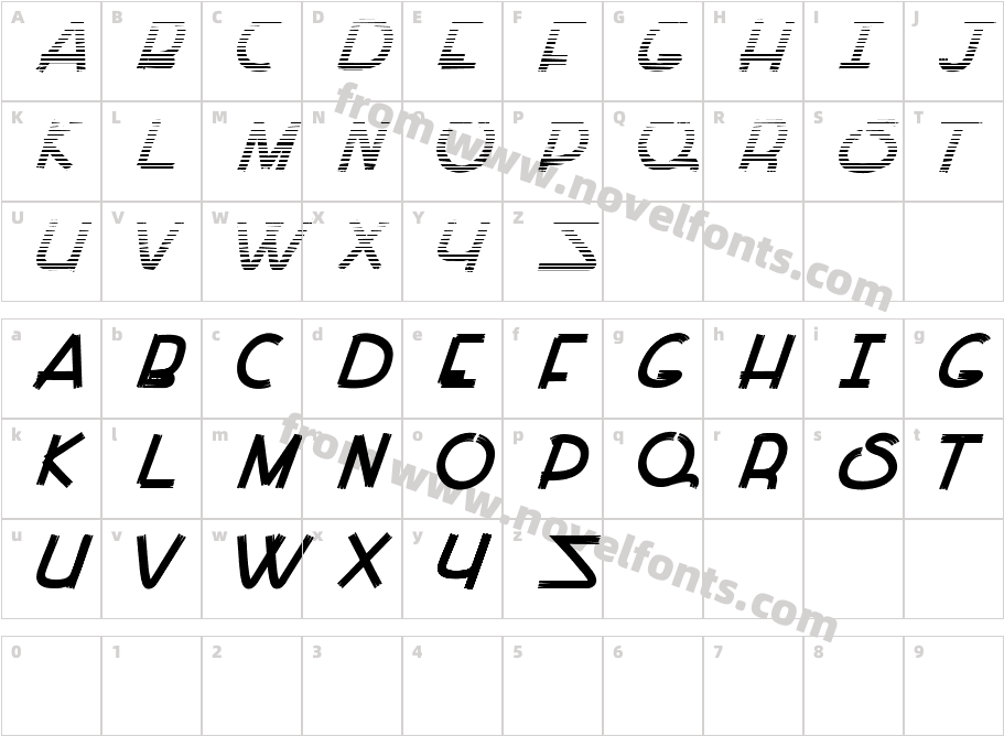 Paint all TimeCharacter Map