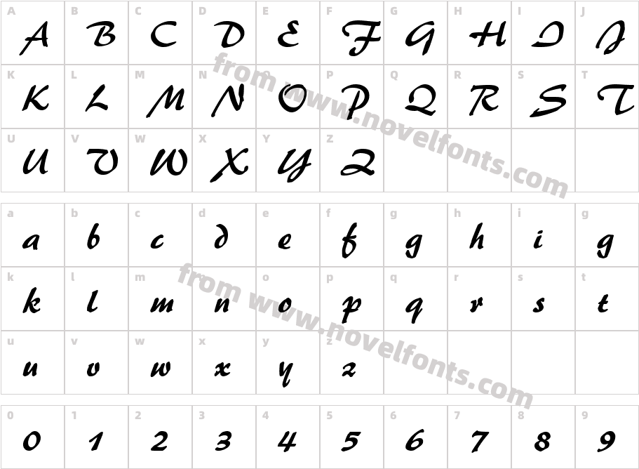 PaletteDCharacter Map