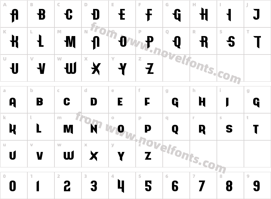 ArcapulseCharacter Map