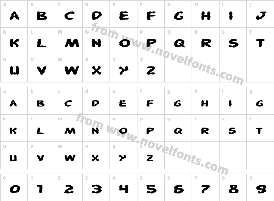 Pandemonious Puffery ExpandedCharacter Map