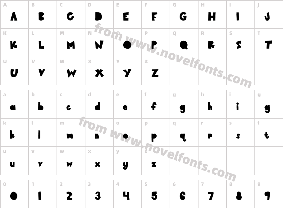 Paper CutoutCharacter Map