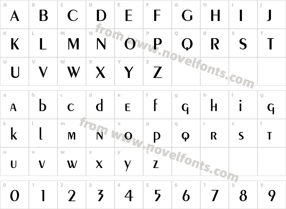 PareCharacter Map