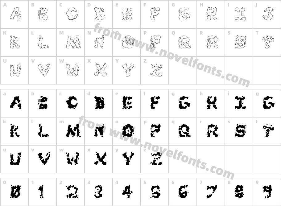 ArchipelagoCharacter Map