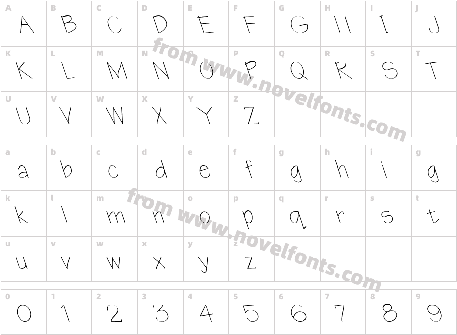 Architect LeftyCharacter Map