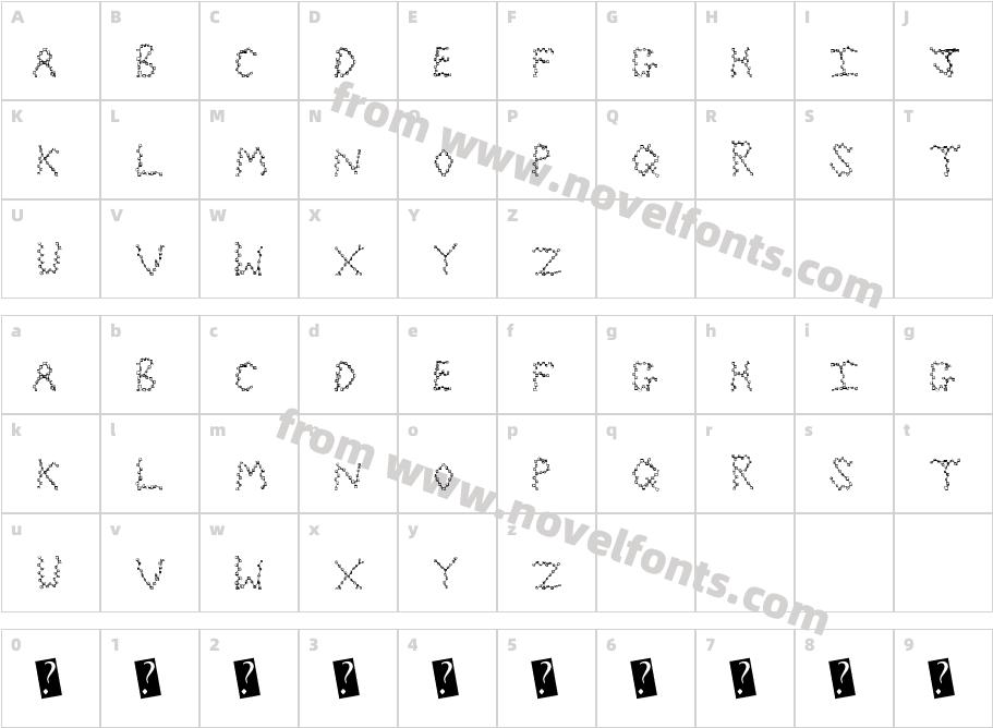 PathCheckCharacter Map