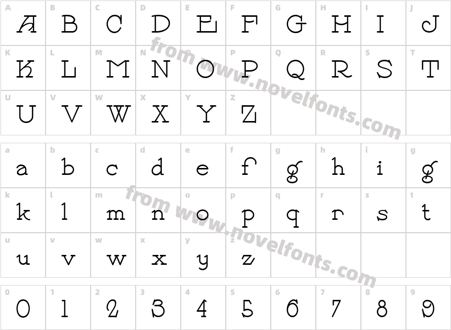 Payzant Pen NFCharacter Map