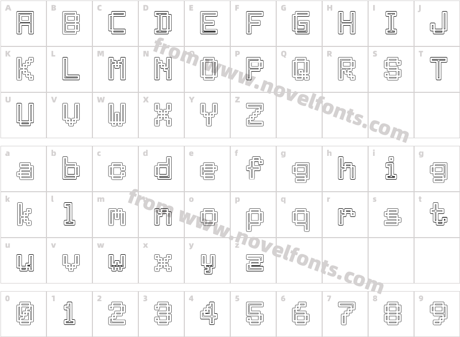 ArchwayCharacter Map