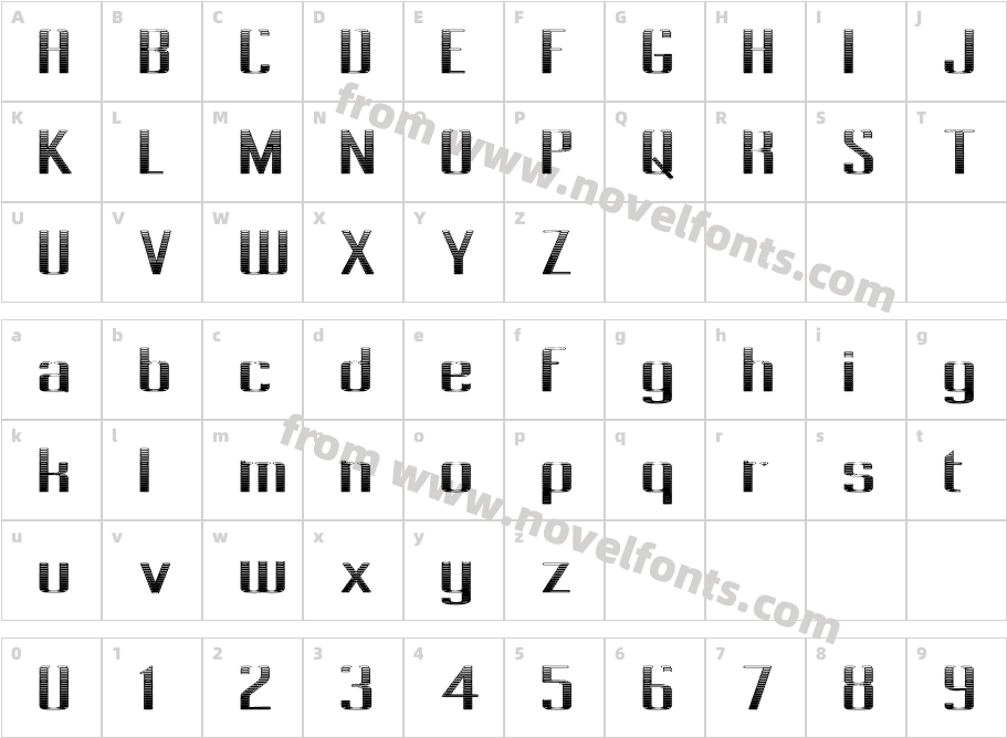 Pecot Lined JewelCharacter Map