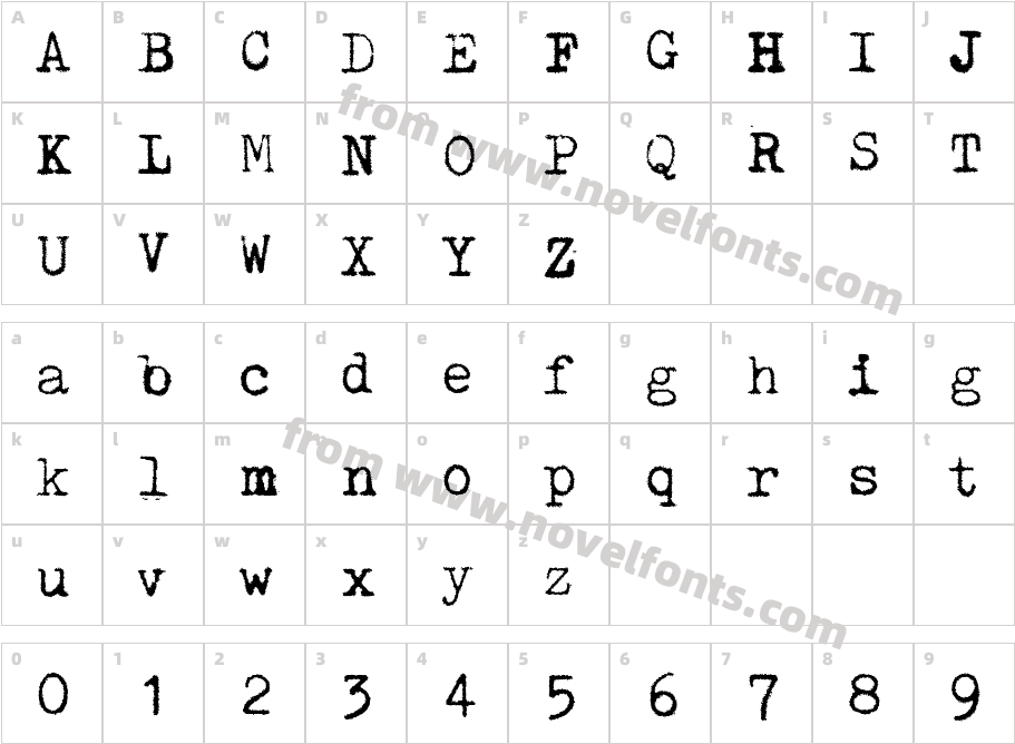 Pelkistettya todellisuuttaCharacter Map