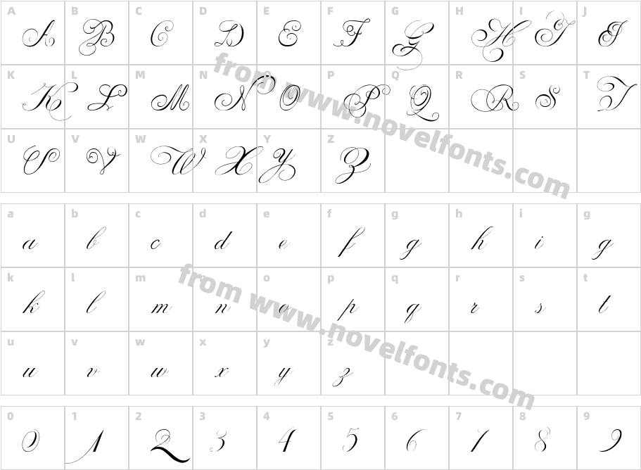 Penabico LIMITED FREE VERSIONCharacter Map