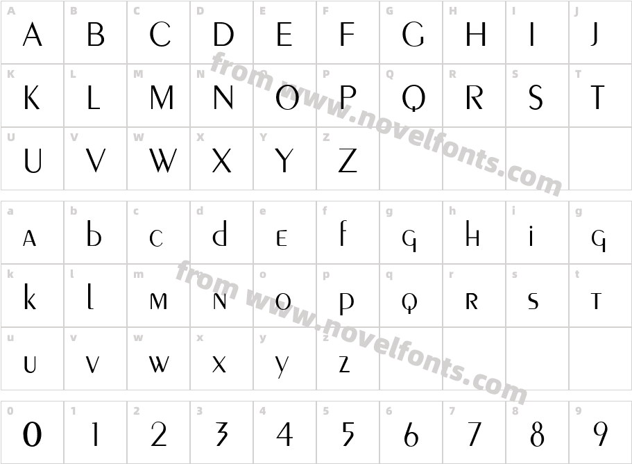 Penyae LightCharacter Map