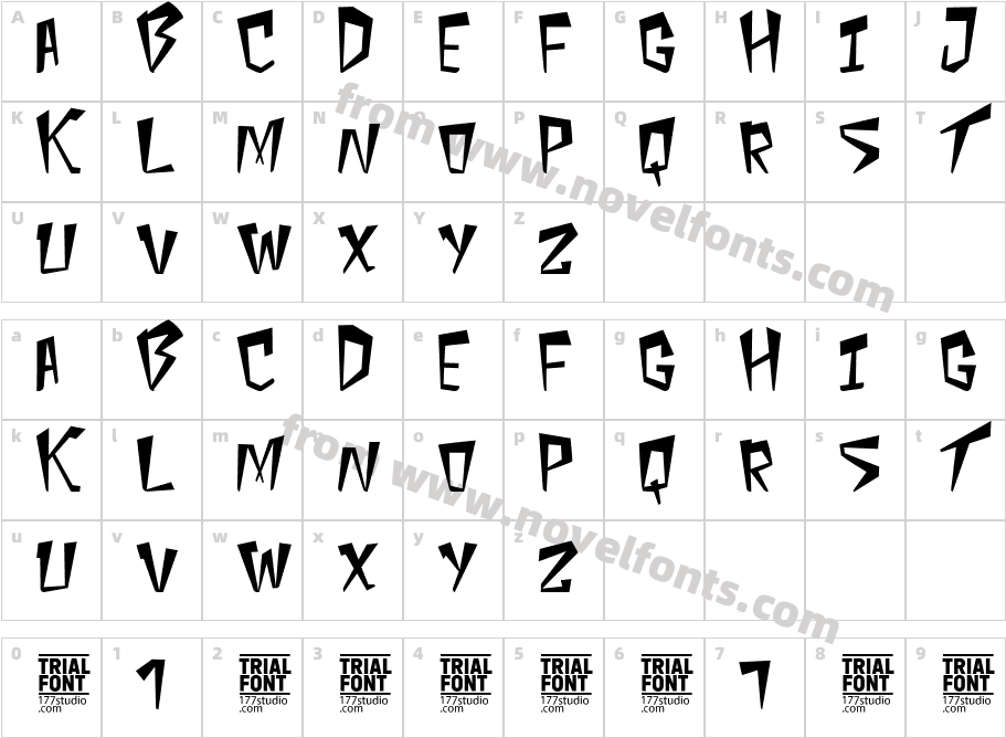 Perfectly Abstract Demo RegularCharacter Map