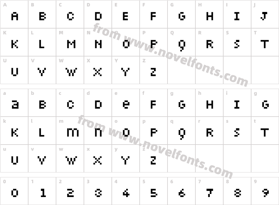 PetioteCharacter Map