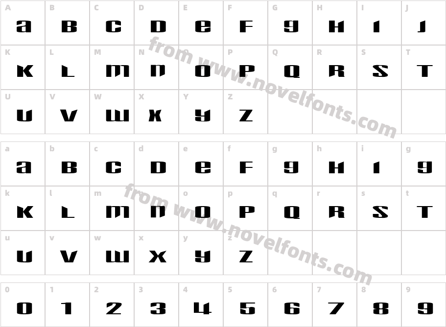 PhatboyCharacter Map